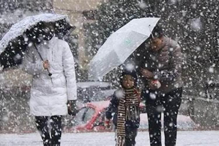 梦见雨雪交加的天气