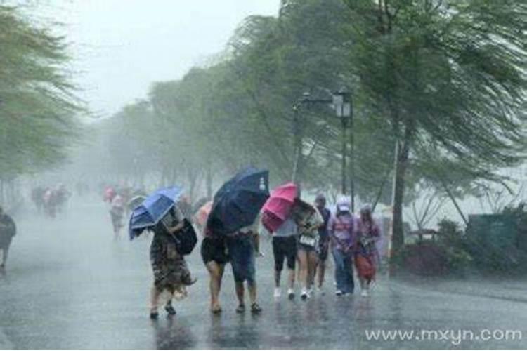 梦见狂风暴雨雷鸣电闪什么意思