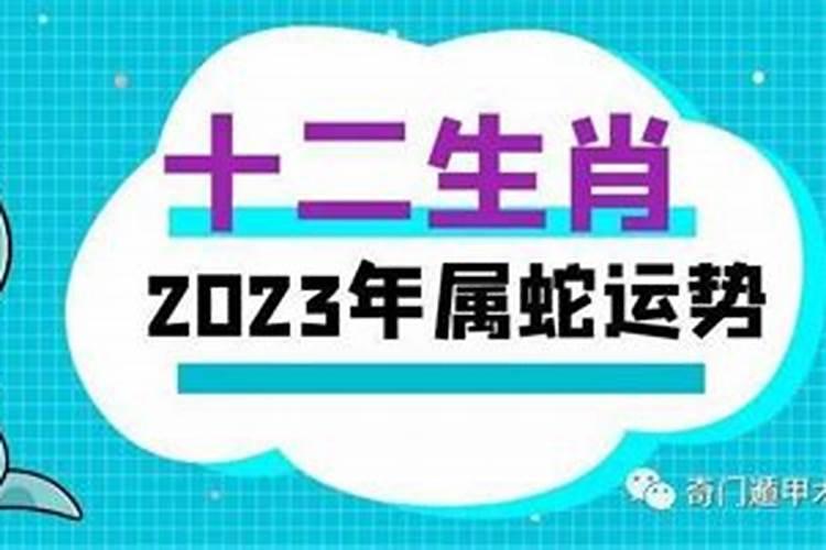 2023年属蛇人每月运势及运程