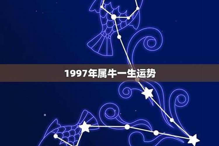 1997年属牛涧下水命女