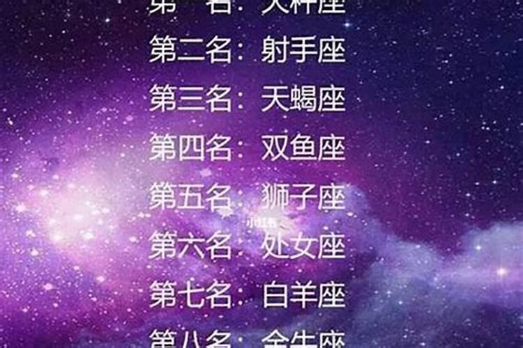 12星座谁最凶