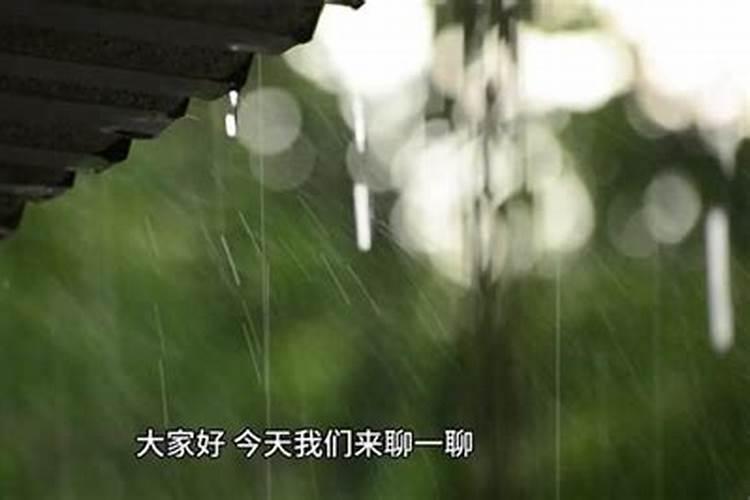 梦见龙然后下大雨