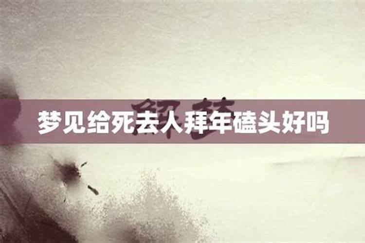 梦到给死去的人下葬好不好