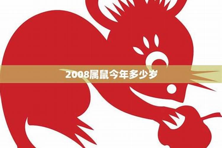 属鼠2008年今年几岁