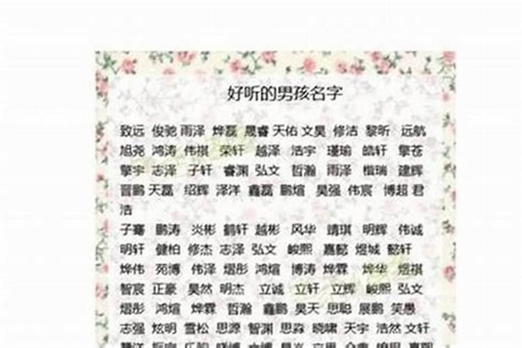 属马取名字用什么字好