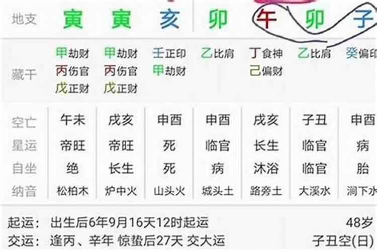 日柱与流年鸳鸯合会发生什么