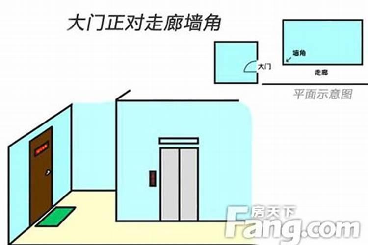 大门对墙角的破解方法是用凸镜还是凹镜