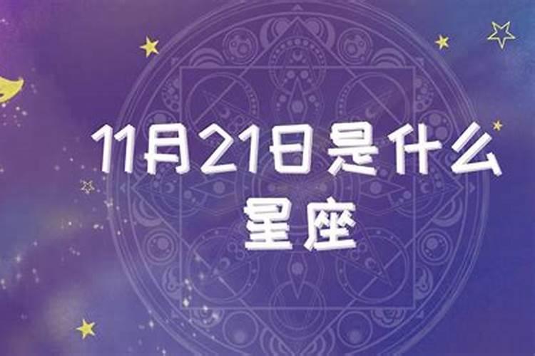 11月21日什么星座