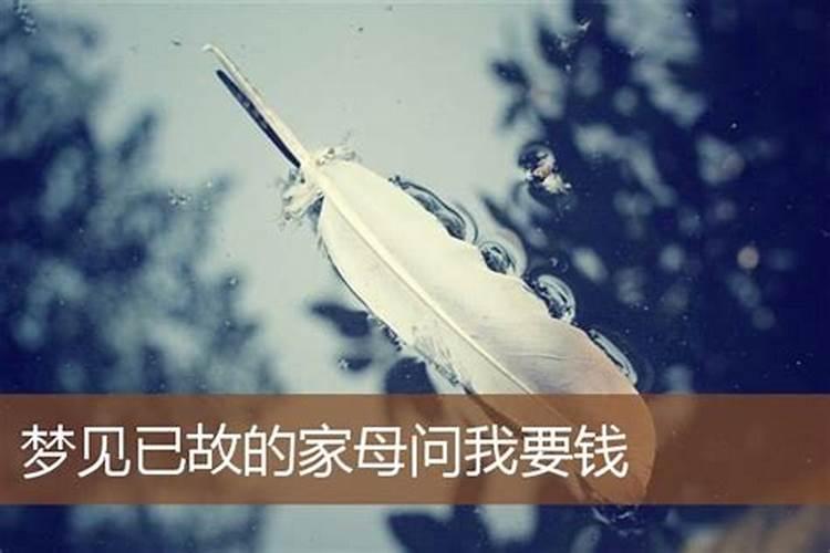 梦见已故母亲找我回家了