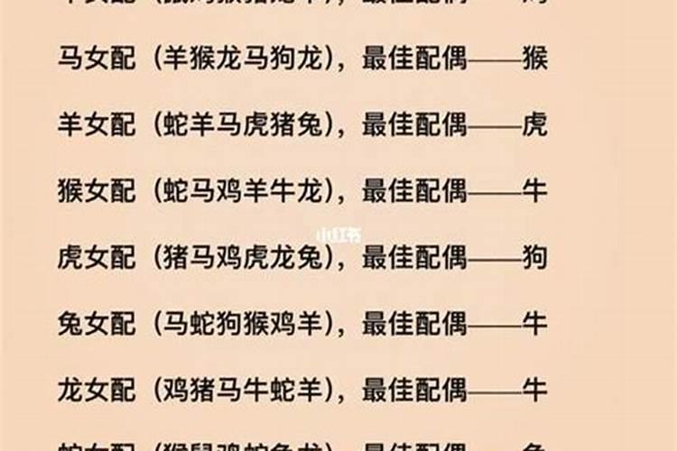 婚姻属相八字配对大全很准