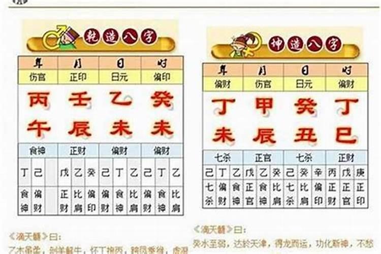 生辰八字算父母