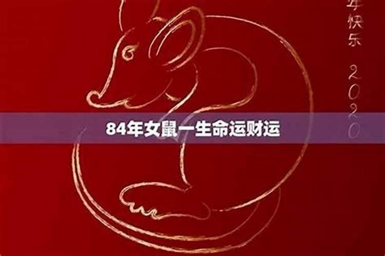 84年鼠男的一生婚姻运势