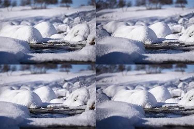 梦见特别漂亮的雪景