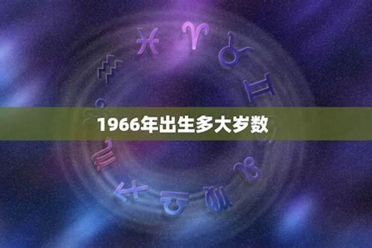 1966年属什么今年多大