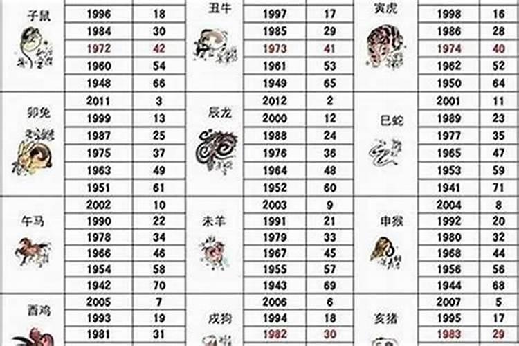 40岁属什么生肖