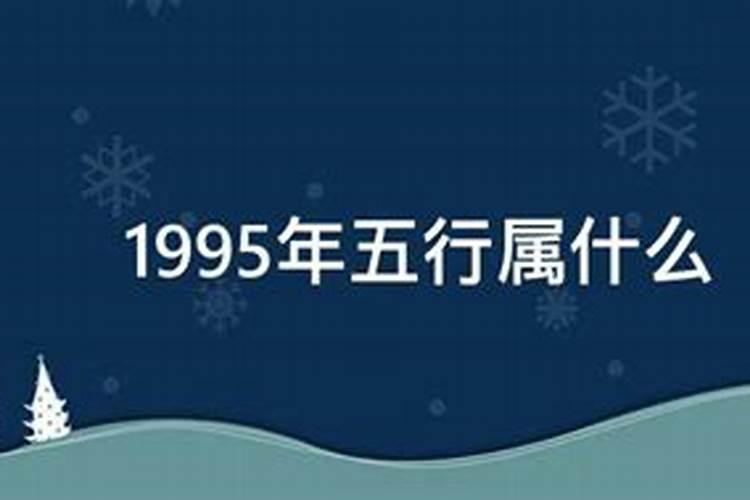 95年是属什么的