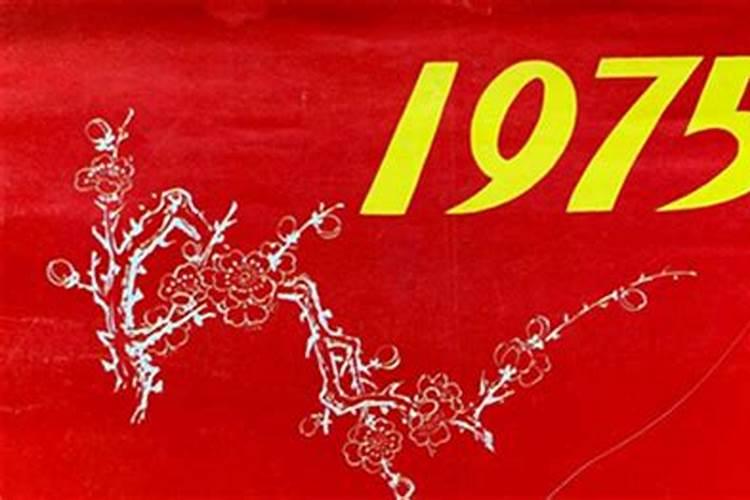 1975年出生属什么