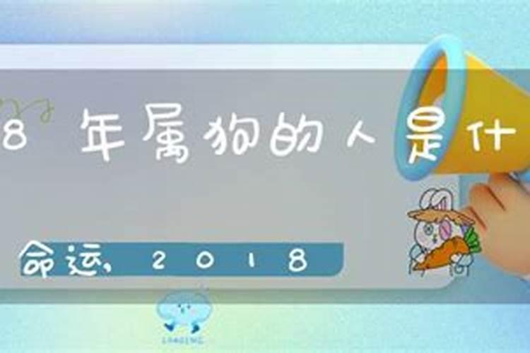 2018年属狗的是什么命