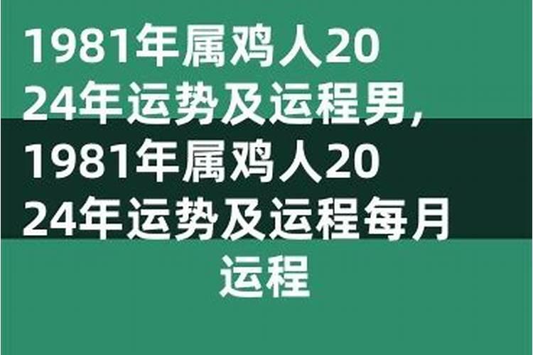 1993年属鸡2024年的运势及运程