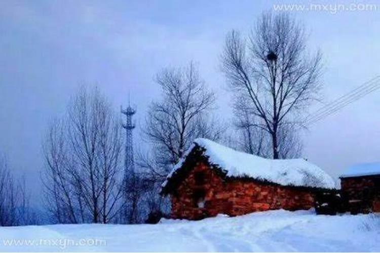 梦见下大雪是什么征兆周公解梦