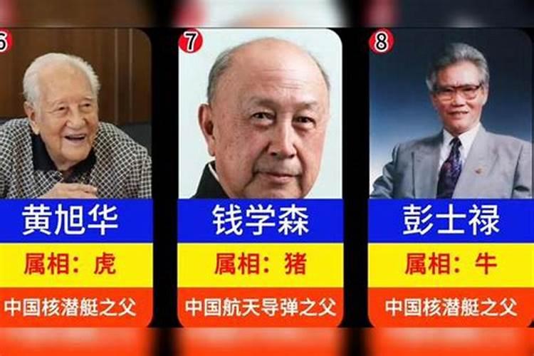 四大伟人属相