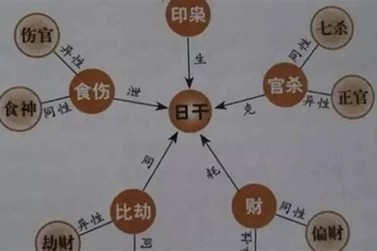 怎么看八字中的十神？食神伤官怎么区分