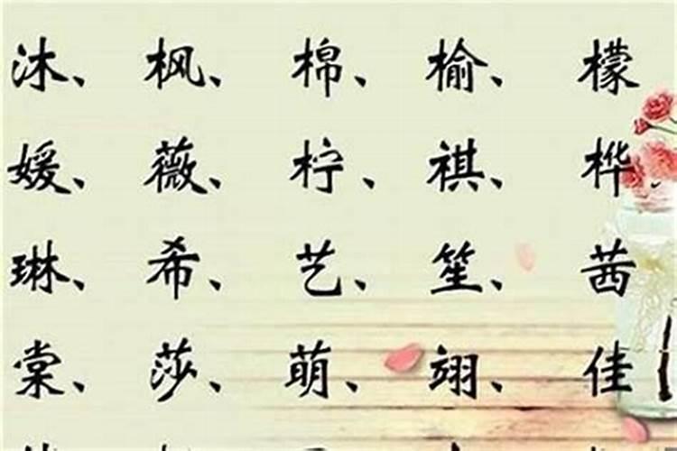 缺木高雅的女孩名字大全集（生辰八字缺什么怎么看出来）