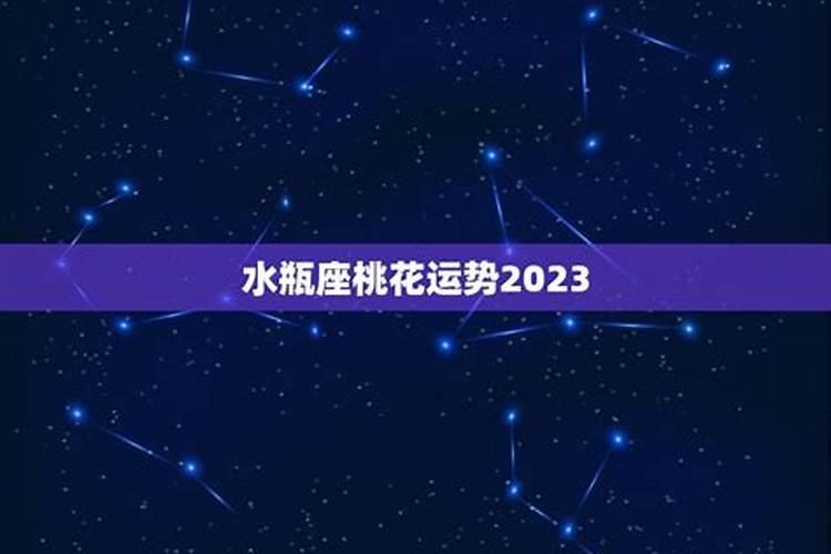 水瓶座女生2023年桃花，2023命犯桃花的生肖