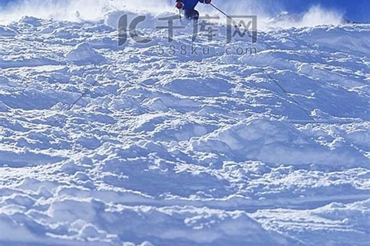 梦到从雪坡滑下来