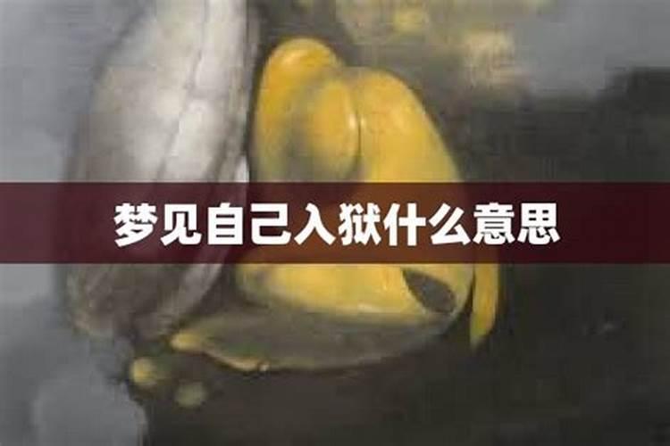 梦见自己入狱了又出来了