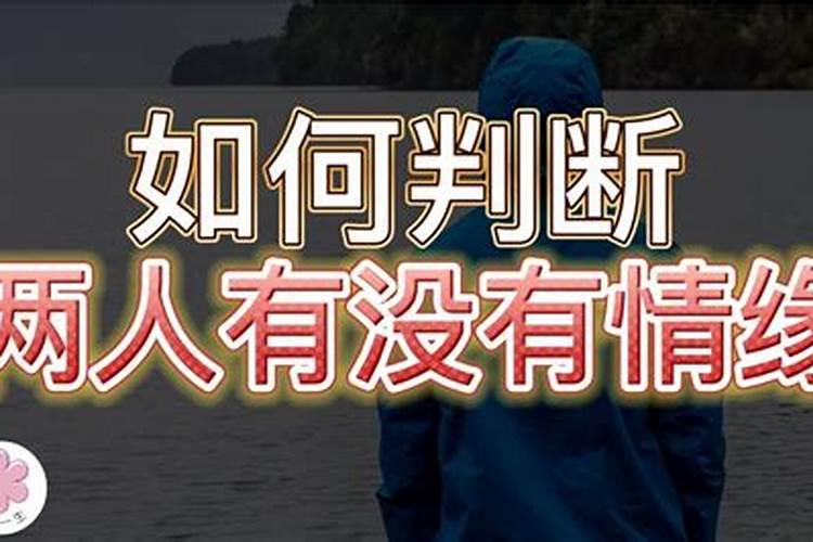 如何判断两个人有缘分