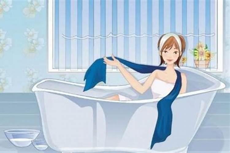 梦见自己在洗澡是什么意思
