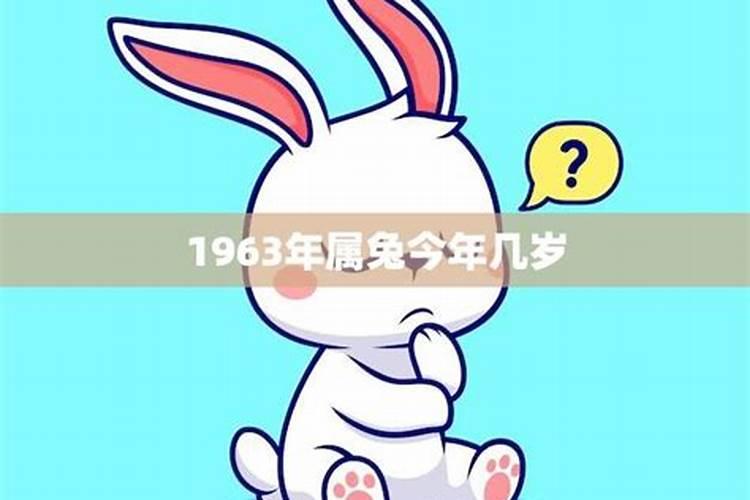 属兔1963年60岁是本命年吗