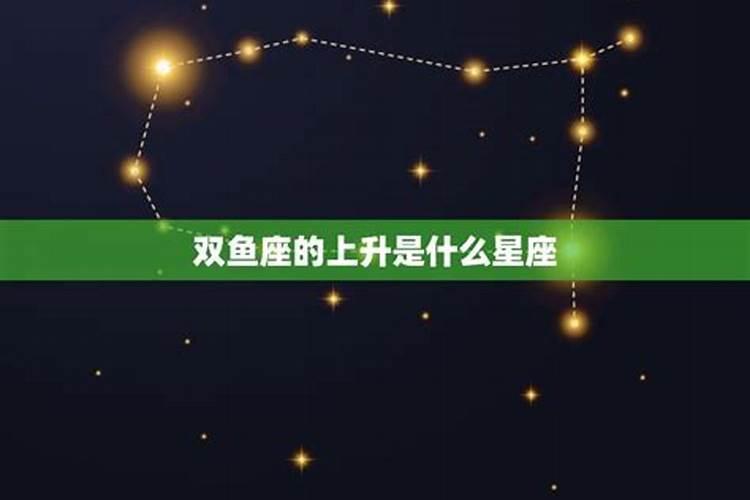 双鱼座的上升星座是什么