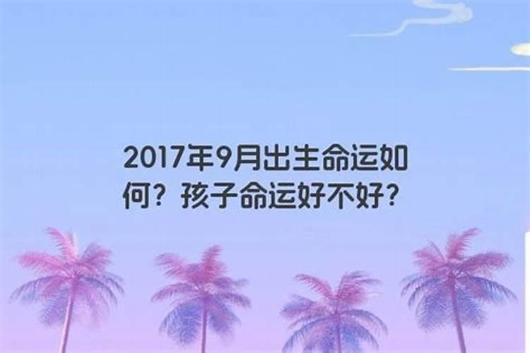 属鸡2017出生一生命运