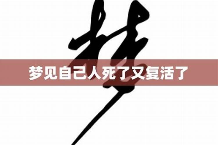 梦到自己死亡然后复活24小时