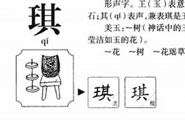 琪字的含义五行属什么