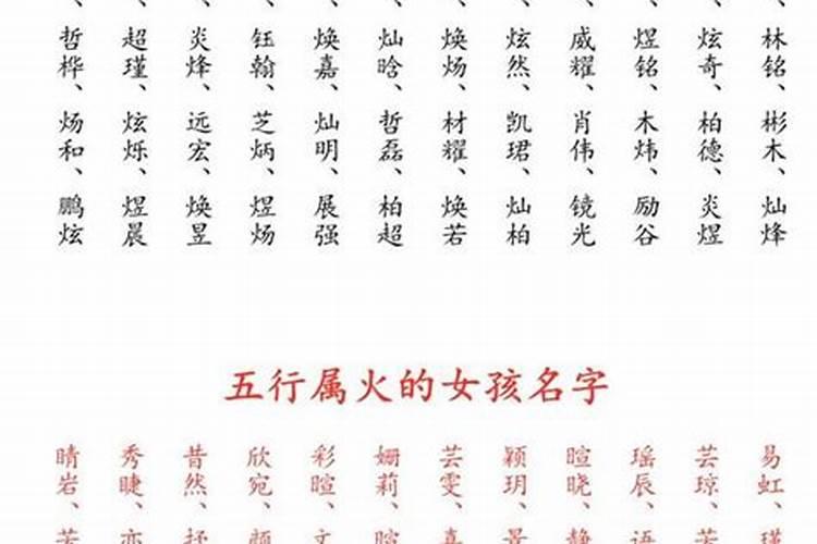 公司名字五行属金火