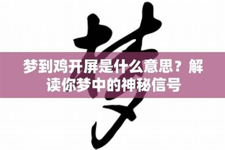 梦到鸡什么意思